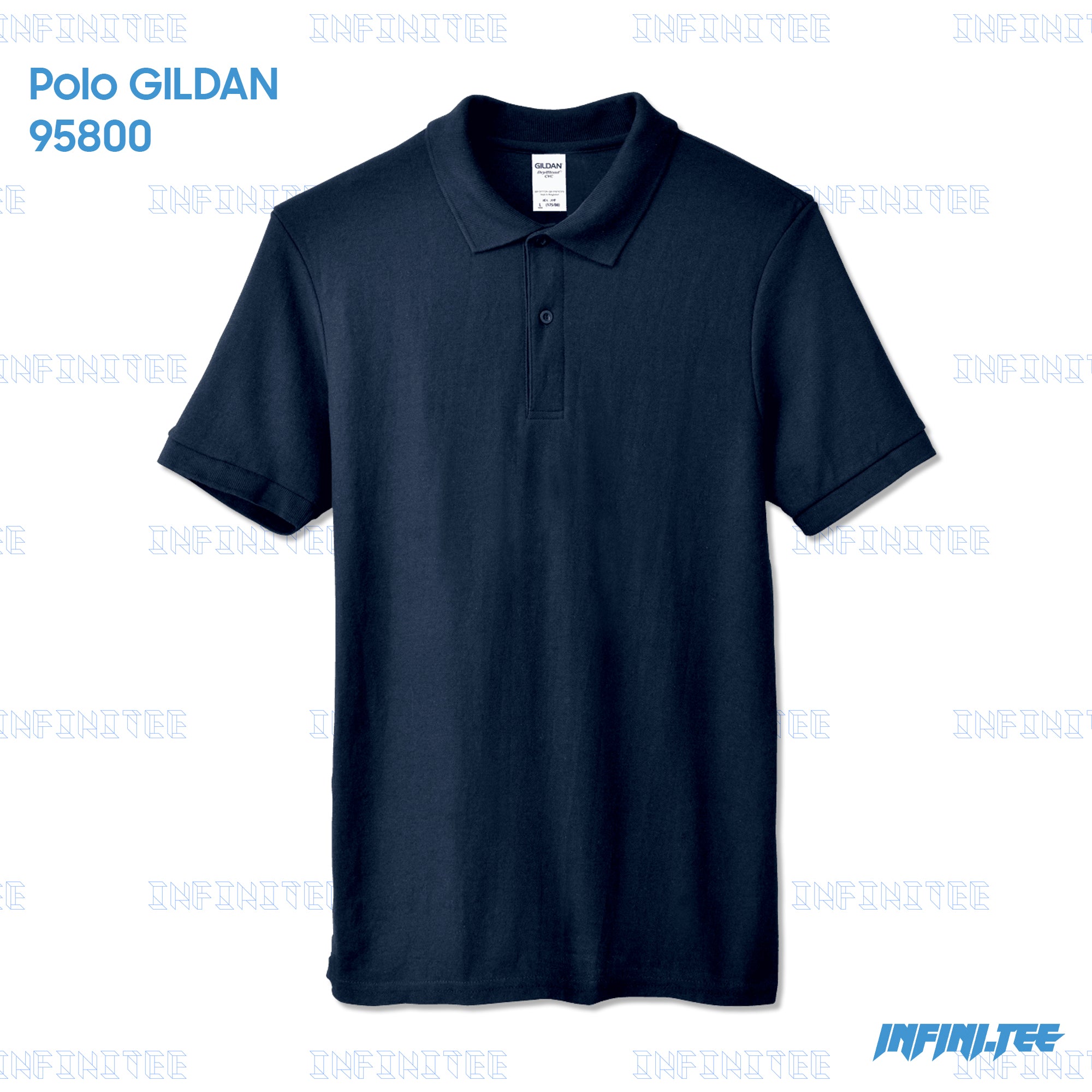 POLO 95800 GILDAN - NAVY