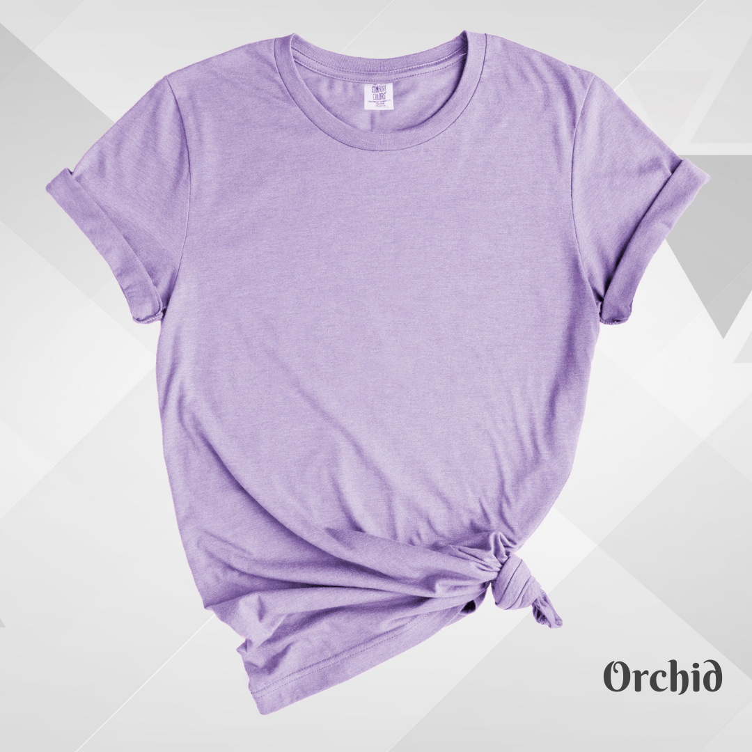 T-Shirt Design, Comfort Colors® 1717 (bright colors)