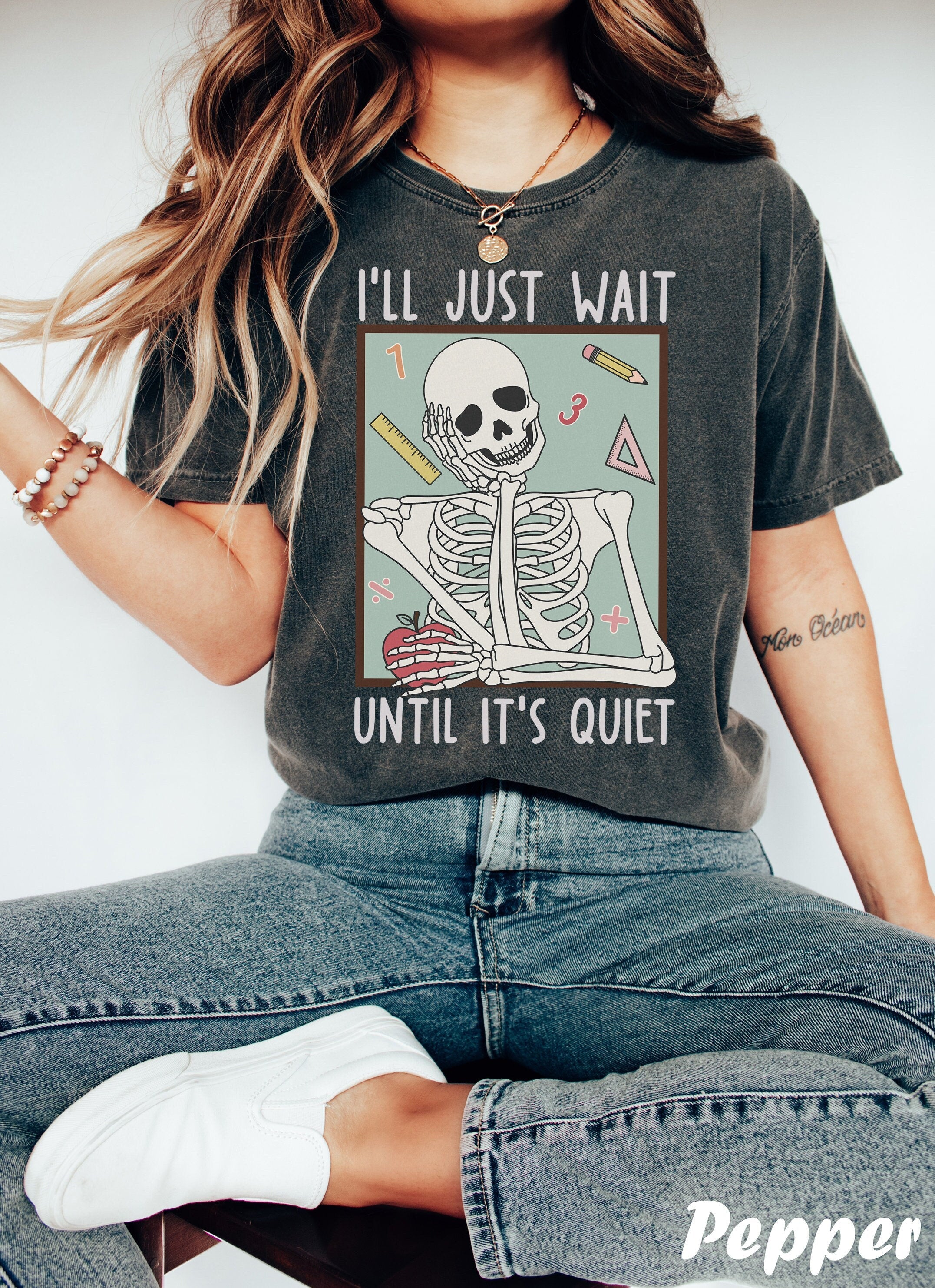 Back To School shirt, Comfort Colors® 1717, Oversized Tee