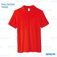 POLO 95800 GILDAN - RED