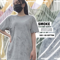 Áo loang Tie-dye 100% US Cotton - SMOKE