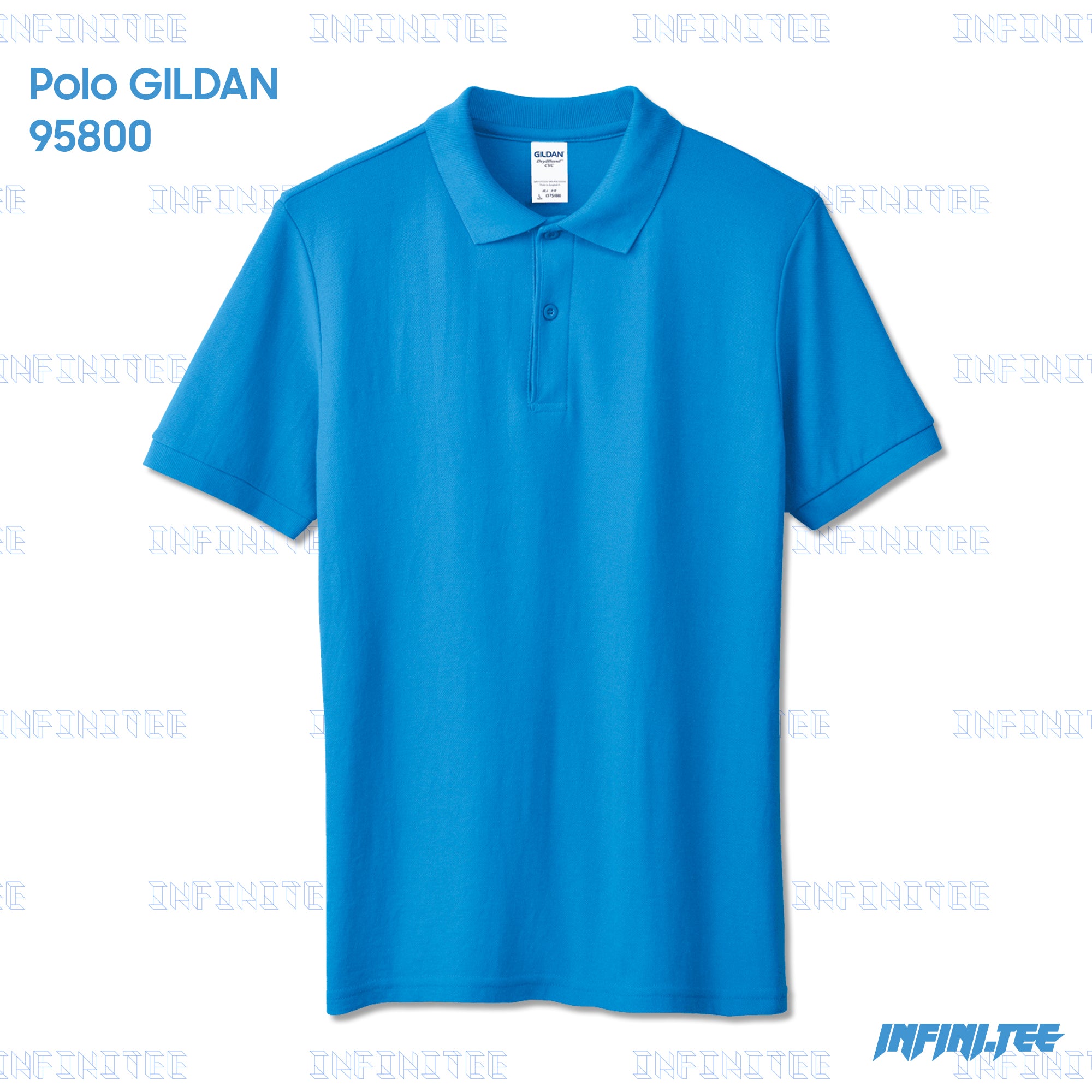 POLO 95800 GILDAN - SAPPHIRE