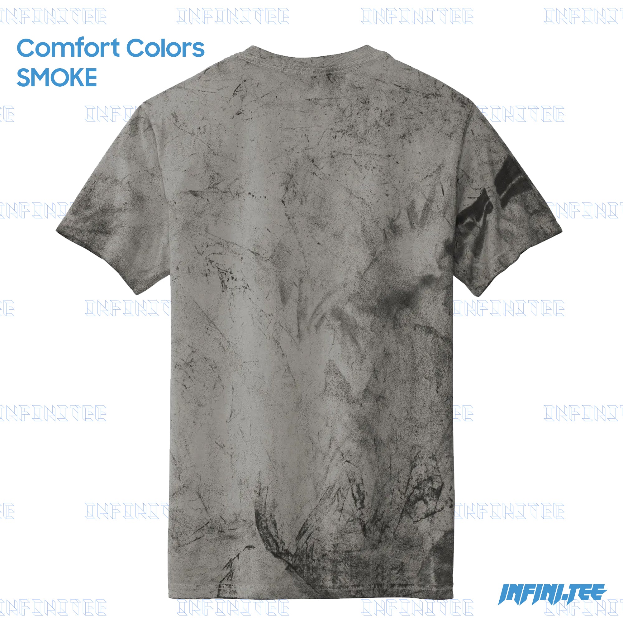 Áo loang Tie-dye 100% US Cotton - SMOKE