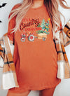 Vintage Christmas Shirt, Comfort Colors® 1717, Oversized Tee