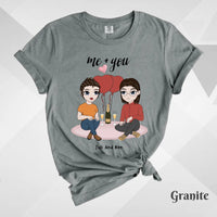 Custom T-Shirt, Comfort Colors® 1717 - Me + You
