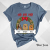 Custom T-Shirt, Comfort Colors® 1717 - Ho Ho Ho!