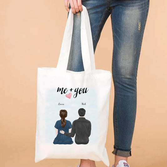Basic Eco Bag Custom, Couples / Me & You, Valentine Gifts