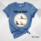 Custom T-Shirt, Comfort Colors® 1717 - Trick Or Treat (Cats)