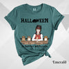 Custom T-Shirt, Comfort Colors® 1717 - Halloween Is Better With A Cat