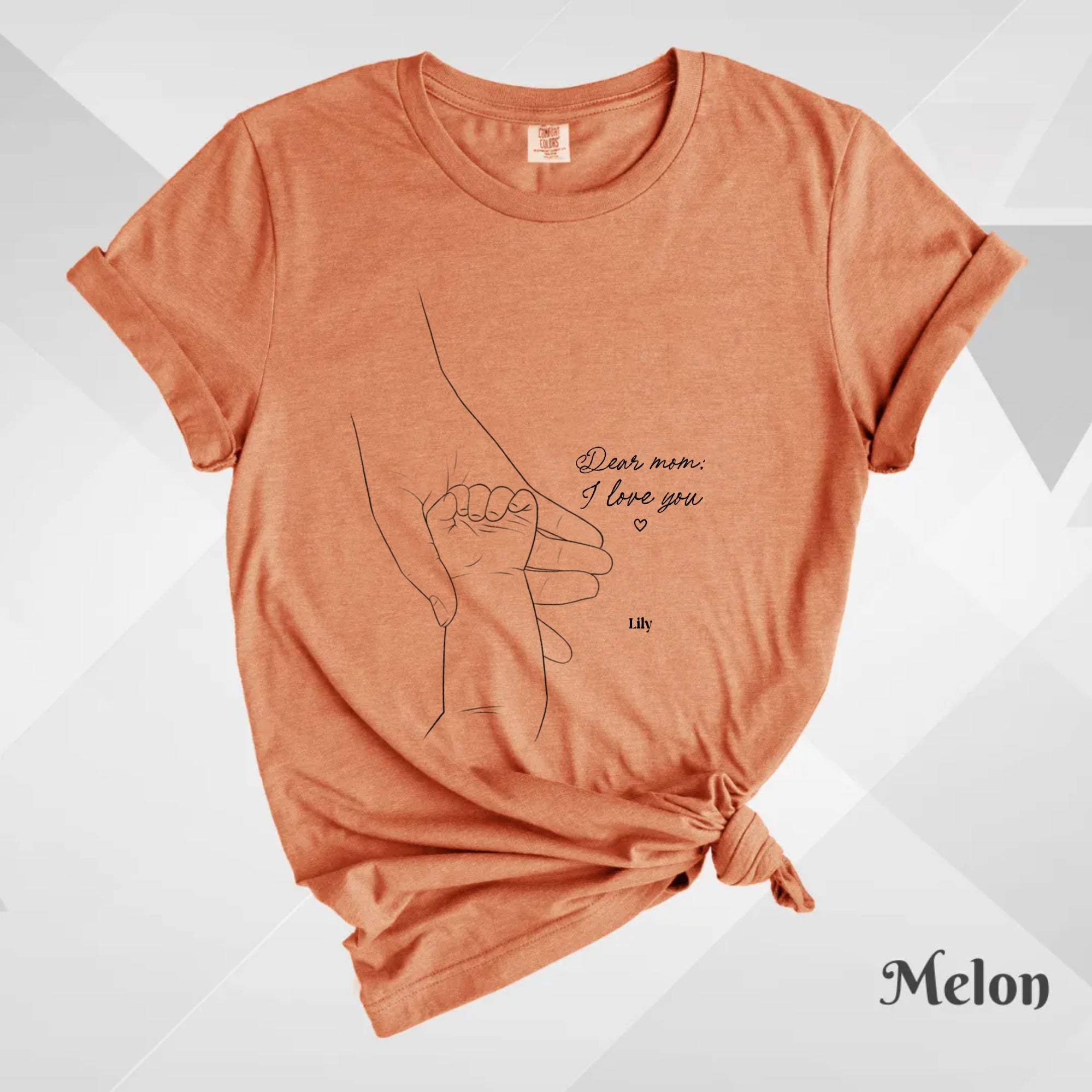Custom T-Shirt, Comfort Colors® 1717 - Mommy's Sweet Angel