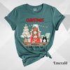 Custom T-Shirt, Comfort Colors® 1717 - Christmas Is Better With A Cat