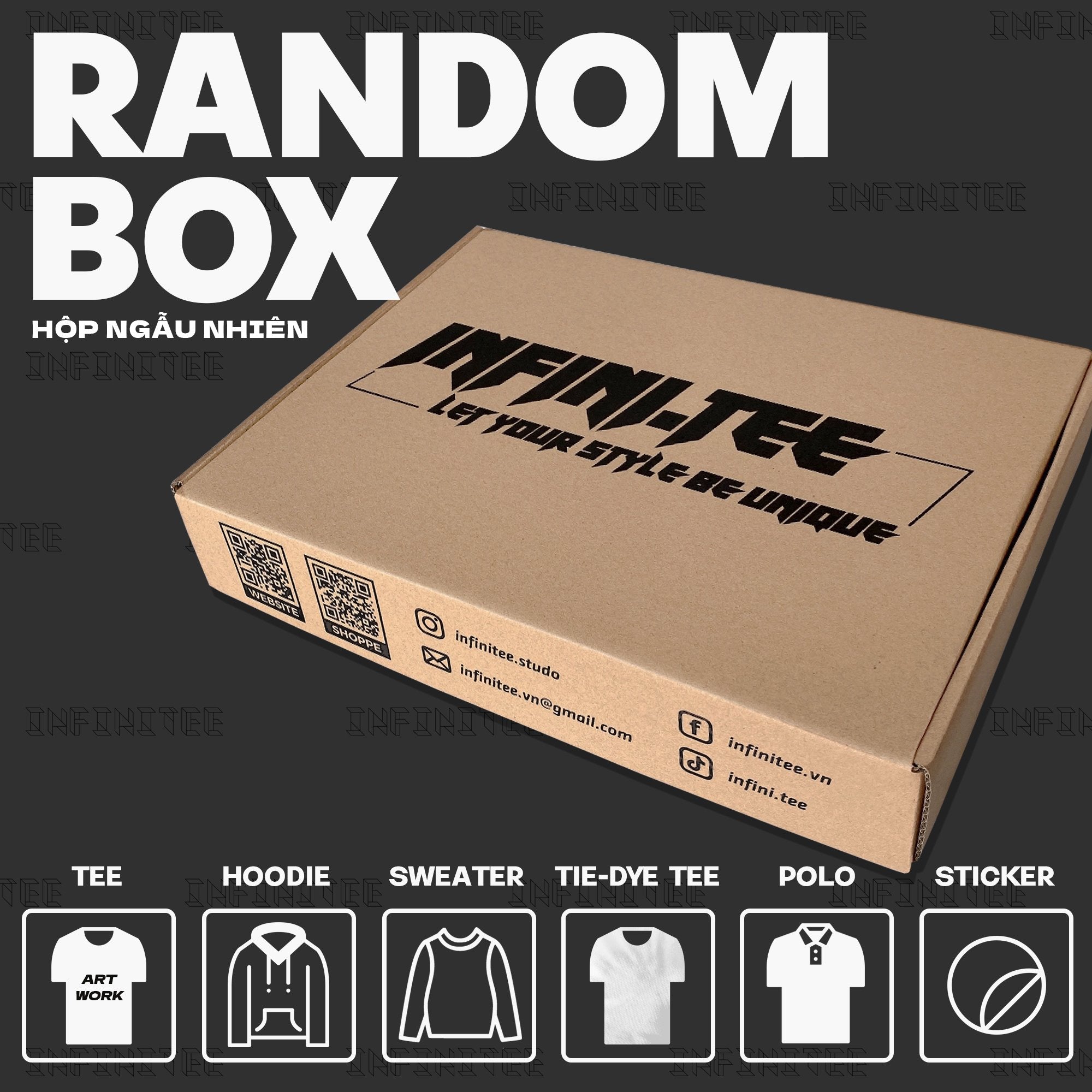 Hộp ngẫu nhiên INFINITEE - Random Box