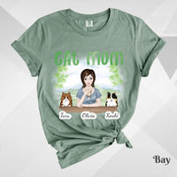 Custom T-Shirt, Comfort Colors® 1717 - Cat Mom