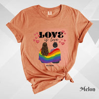 Custom T-Shirt, Comfort Colors® 1717 - Happy Pride