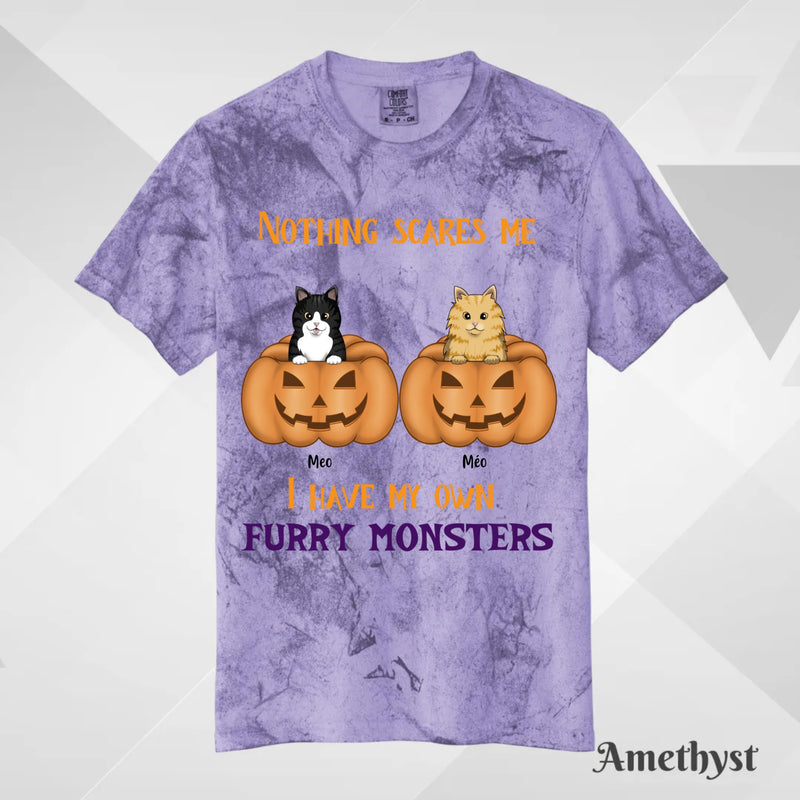 Halloween Custom T-Shirts, Comfort Color 1745, Life is better with cats
