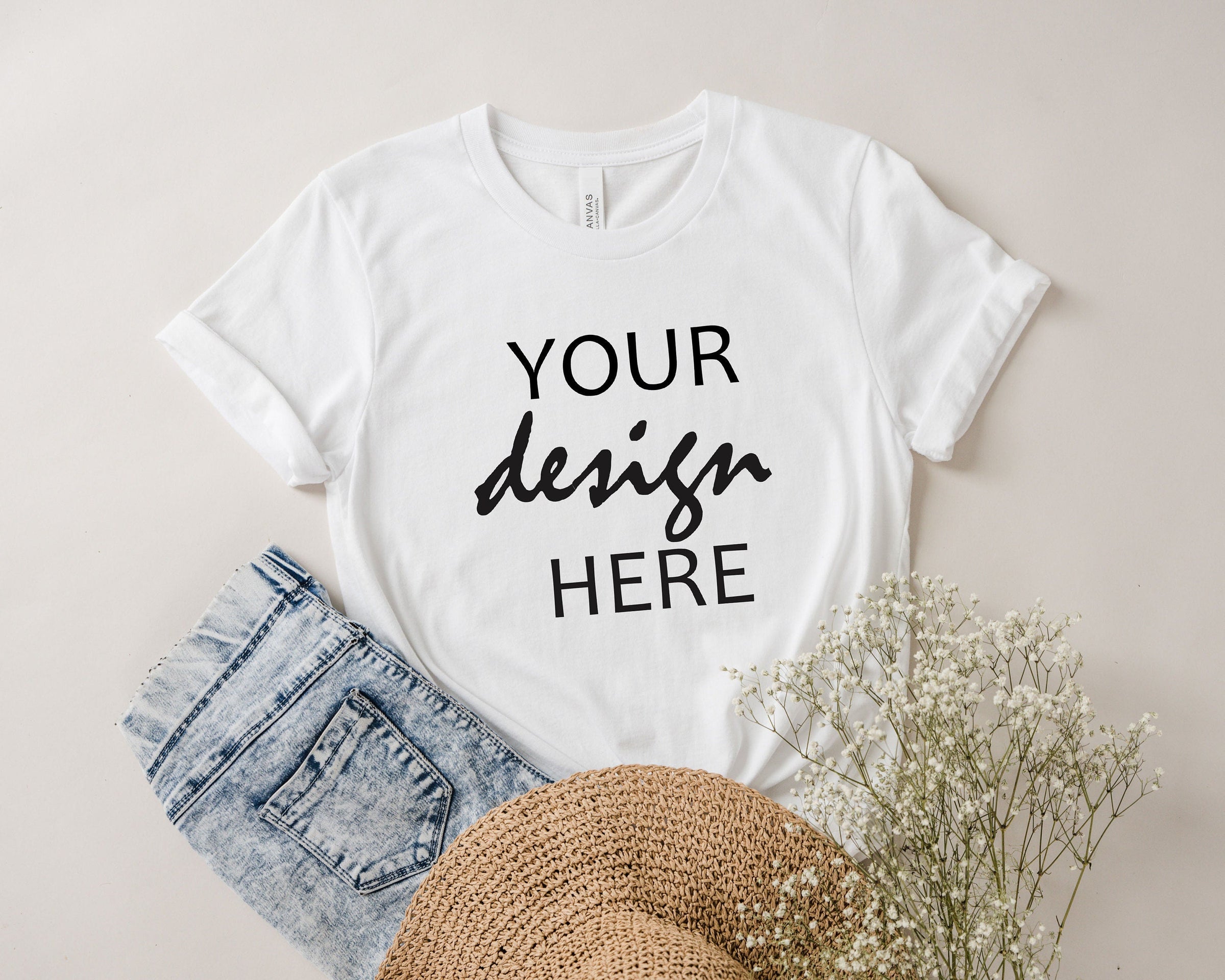 Custom T-Shirt, Comfort Colors® 1717 - American Dog Mom