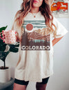 Colorado Graphic Tee, Comfort Colors® 1717, Oversized Tee