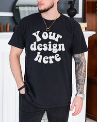 T-Shirt Design, Comfort Colors® 1717 (dark colors)