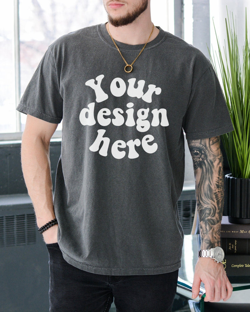 T-Shirt Design, Comfort Colors® 1717 (dark colors)