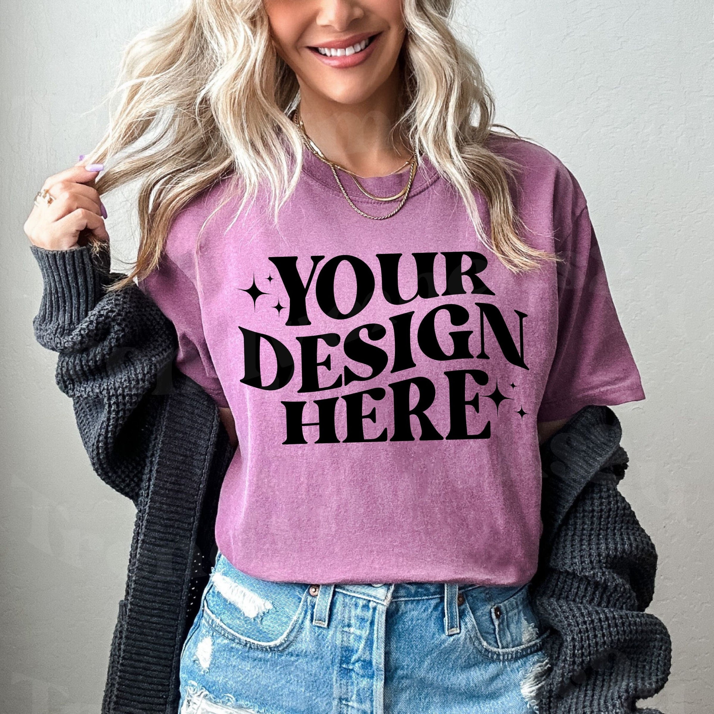 T-Shirt Design, Comfort Colors® 1717 (bright colors)