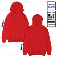 HOODIE 88500 GILDAN - RED