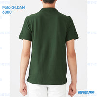 POLO 6800 GILDAN - FOREST GREEN
