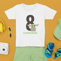 Design Template - The Child Birthday | Name & Age T-Shirt