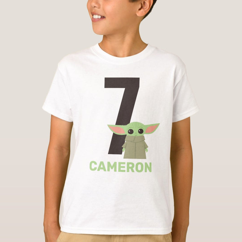 Design Template - The Child Birthday | Name & Age T-Shirt